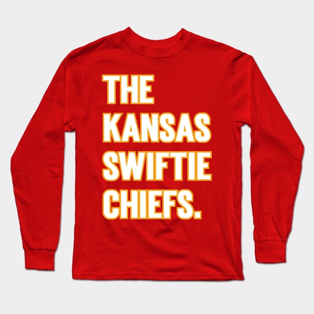 The Kansas Swiftie Chiefs. v4 Long Sleeve T-Shirt by Emma